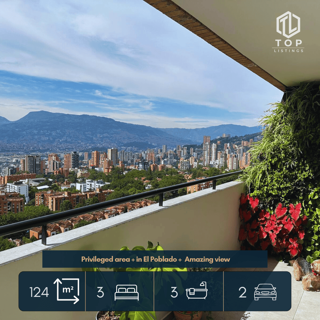 Apartament for sale located in Loma Los Gonzalez (El Poblado)