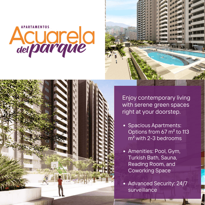 Acuarela del Parque Calasanz- Residential Project in (Calasanz, Medellín)