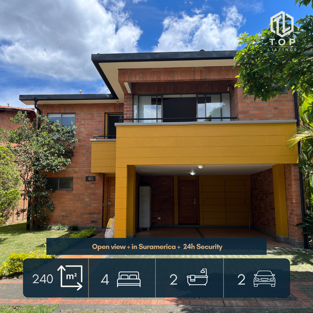 Beautiful 2 level house for sale (In La Estrella - Close Medellin)